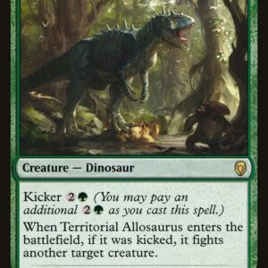 Territorial Allosaurus
