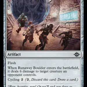 Runaway Boulder