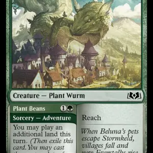 Beanstalk Wurm // Plant Beans