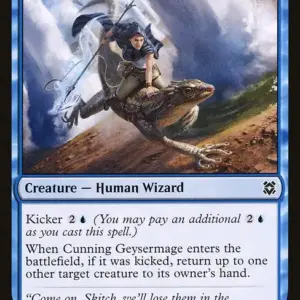 Cunning Geysermage