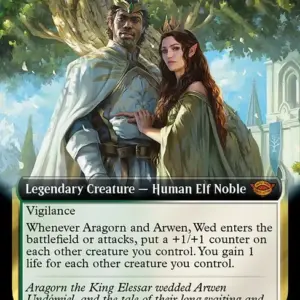 Aragorn and Arwen, Wed
