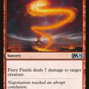 Fiery Finish