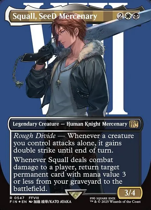 Mazzi per Final Fantasy 4 Squall, SeeD Mercenary