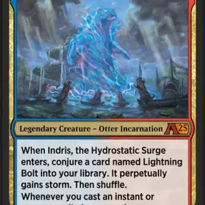 Indris, the Hydrostatic Surge