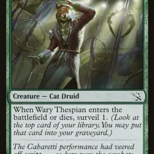 Wary Thespian