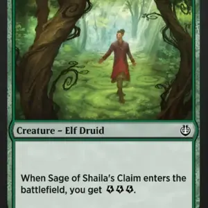 Sage of Shaila's Claim