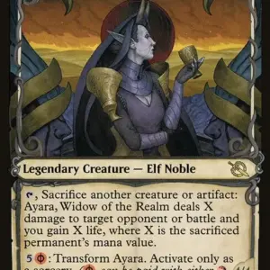 Ayara, Widow of the Realm // Ayara, Furnace Queen