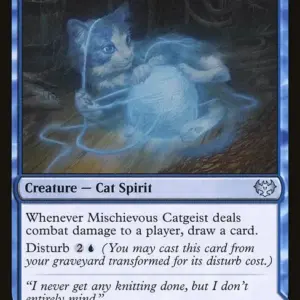 Mischievous Catgeist // Catlike Curiosity