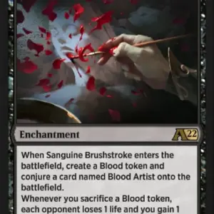 Sanguine Brushstroke