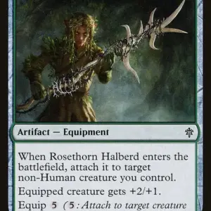 Rosethorn Halberd