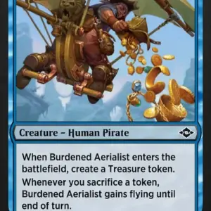 Burdened Aerialist