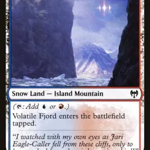 Volatile Fjord