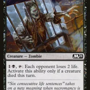 Caged Zombie