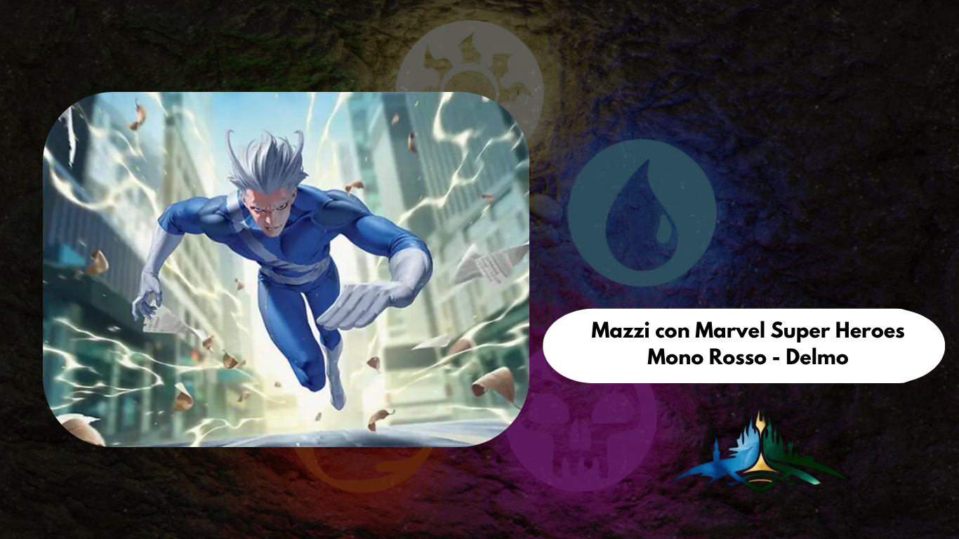 Mazzo con Marvel Super Heroes – Mono Rosso Delmo